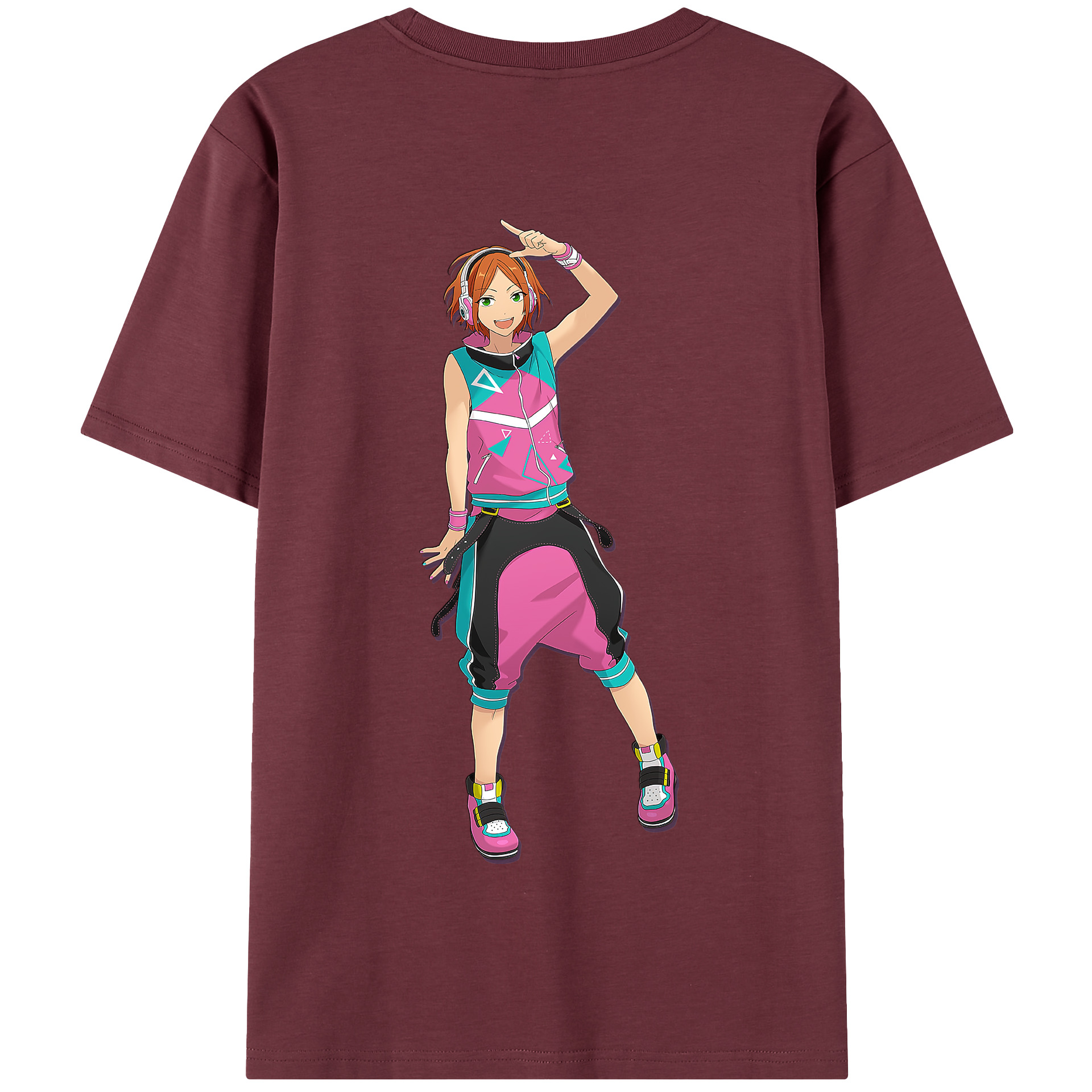 （画像用） あんさんぶるスターズ! Ensemble Stars 綿100％半袖Tシャツ（背面プリント）